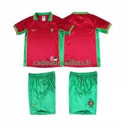 Portugal Maillot avec flocage Rétro Domicile 1988 ,Tenue Enfant MC