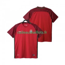 Portugal Maillot avec flocage Rétro Domicile 2016 ,Homme MC