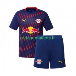 RB Leipzig Maillot avec flocage Extérieur 2025-2026 ,Tenue Enfant MC