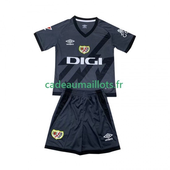 Rayo Vallecano Maillot avec flocage 3ème 2024-2025 ,Tenue Enfant MC