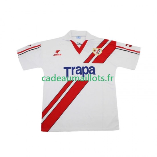 Rayo Vallecano Maillot avec flocage Rétro Domicile 2004 1988 ,Homme MC