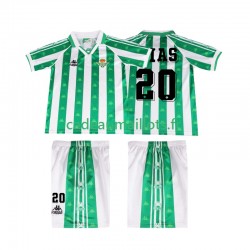 Real Betis Maillot avec flocage Tomas Olias 20 Rétro Domicile 1996 2004 ,Tenue Enfant MC