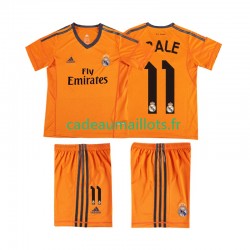 Real Madrid Maillot avec flocage BALE 11 Rétro 3ème 2013 2014 ,Tenue Enfant MC