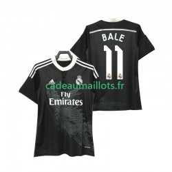 Real Madrid Maillot avec flocage BALE 11 Rétro Extérieur 2014 2015 ,Homme MC