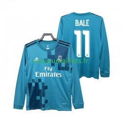 Real Madrid Maillot avec flocage BALE 11 Rétro 3ème 2017 2018 ,Homme ML
