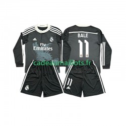 Real Madrid Maillot avec flocage Bale 11 Rétro 3ème 2014 2015 ,Tenue Enfant ML