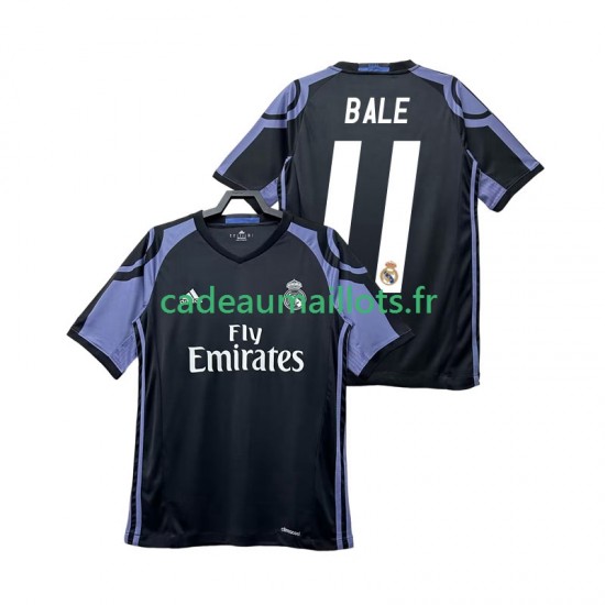 Real Madrid Maillot avec flocage Bale 11 Rétro 3ème 2016 2017 ,Homme MC