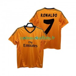 Real Madrid Maillot avec flocage CRISTIANO RONALDO 7 Rétro 3ème 2013 2014 ,Homme MC