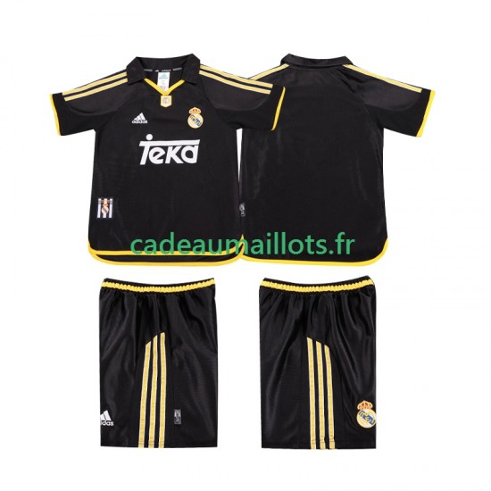 Real Madrid Maillot avec flocage Rétro Extérieur 2002 2011 ,Tenue Enfant MC