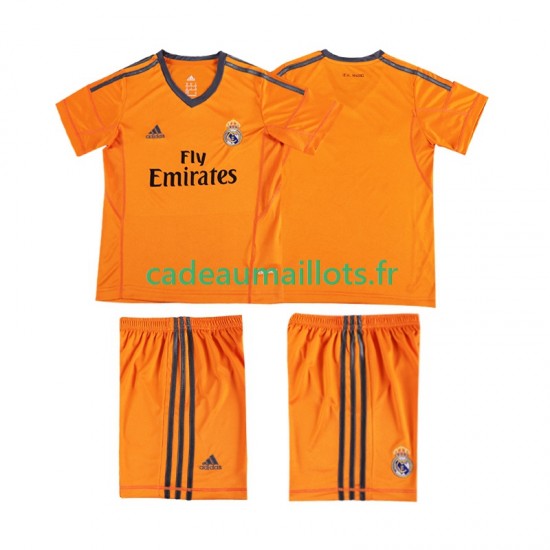 Real Madrid Maillot avec flocage Rétro 3ème 2013 2014 ,Tenue Enfant MC