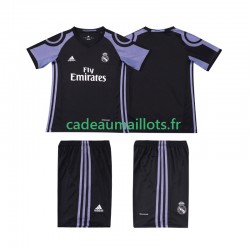 Real Madrid Maillot avec flocage Rétro 3ème 2016 2017 ,Tenue Enfant MC