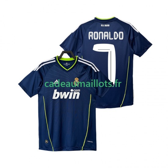 Real Madrid Maillot avec flocage Cristiano Ronaldo 7 Rétro Extérieur 2010 2011 ,Homme MC Real Madrid Maillot avec flocage Cristiano Ronaldo 7 Rétro Extérieur 2010 2011 ,Homme MC