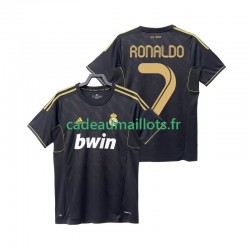 Real Madrid Maillot avec flocage Cristiano Ronaldo 7 Rétro Extérieur 2011 2012 ,Homme MC