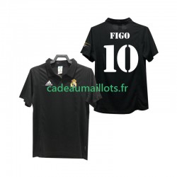 Real Madrid Maillot avec flocage FIGO 10 Rétro Extérieur 2010 2008 ,Homme MC