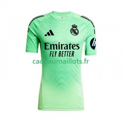 Real Madrid Maillot avec flocage Gardien Extérieur 2025-2026 ,Homme MC