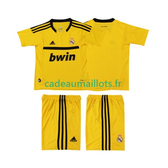 Real Madrid Maillot avec flocage Gardien Rétro Domicile 2011 2012 ,Tenue Enfant MC