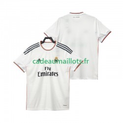 Real Madrid Maillot avec flocage Rétro Domicile 2013 2014 ,Homme MC