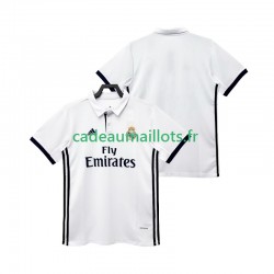 Real Madrid Maillot avec flocage Rétro Domicile 2017 2018 ,Homme MC