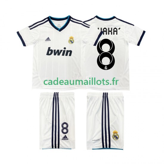 Real Madrid Maillot avec flocage KAKA 8 Rétro Domicile 2012 2013 ,Tenue Enfant MC