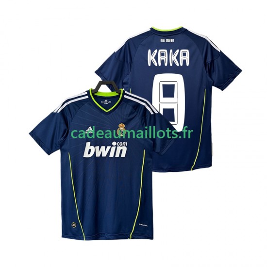 Real Madrid Maillot avec flocage KAKA 8 Rétro Extérieur 2010 2011 ,Homme MC