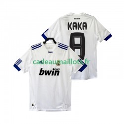 Real Madrid Maillot avec flocage KAKA 8 Rétro Domicile 2010 2011 ,Homme MC