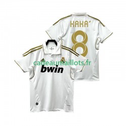Real Madrid Maillot avec flocage KAKA 8 Rétro Domicile 2011 2012 ,Homme MC