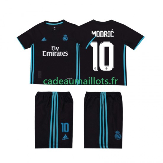 Real Madrid Maillot avec flocage Modrić 10 Rétro Extérieur 2017 2018 ,Tenue Enfant MC