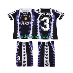 Real Madrid Maillot avec flocage ROBERTO CARLOS 3 Rétro 3ème 2004 1988 ,Tenue Enfant MC