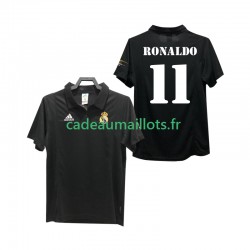 Real Madrid Maillot avec flocage RONALDO 11 Rétro Extérieur 2010 2008 ,Homme MC