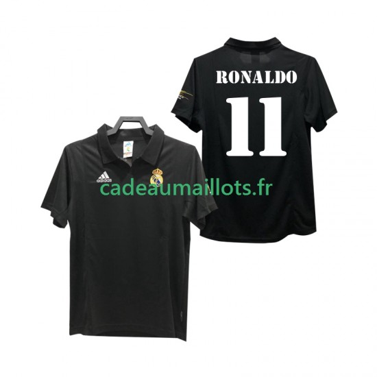 Real Madrid Maillot avec flocage RONALDO 11 Rétro Extérieur 2010 2008 ,Homme MC