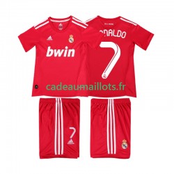 Real Madrid Maillot avec flocage RONALDO 7 Rétro 3ème 2011 2012 ,Tenue Enfant MC