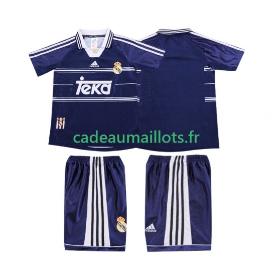 Real Madrid Maillot avec flocage Rétro Extérieur 1988 2002 ,Tenue Enfant MC Real Madrid Maillot avec flocage Rétro Extérieur 1988 2002 ,Tenue Enfant MC