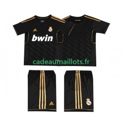Real Madrid Maillot avec flocage Rétro Extérieur 2011 2012 ,Tenue Enfant MC