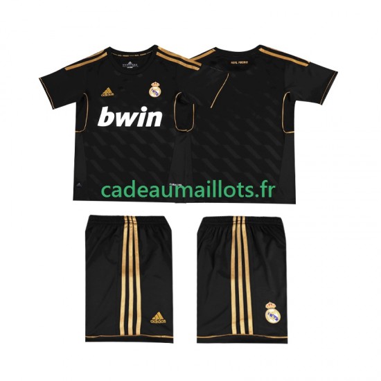 Real Madrid Maillot avec flocage Rétro Extérieur 2011 2012 ,Tenue Enfant MC