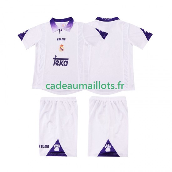 Real Madrid Maillot avec flocage Rétro Domicile 2004 1988 ,Tenue Enfant MC