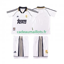 Real Madrid Maillot avec flocage Rétro Domicile 1988 2022 ,Tenue Enfant MC