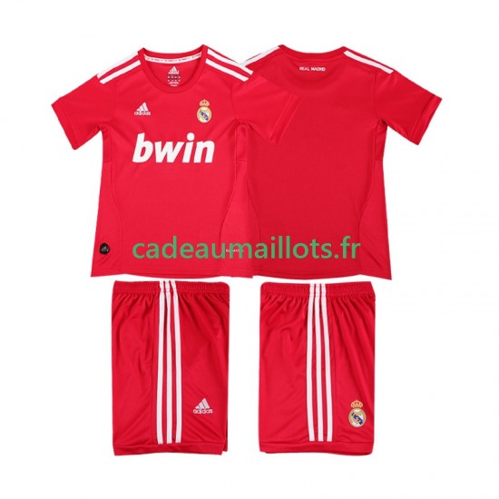 Real Madrid Maillot avec flocage Rétro 3ème 2011 2012 ,Tenue Enfant MC