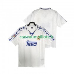 Real Madrid Maillot avec flocage Rétro Domicile 1996 2004 ,Homme MC