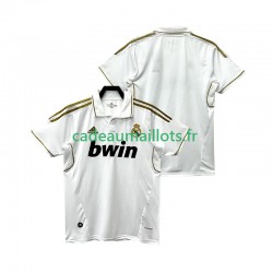 Real Madrid Maillot avec flocage Rétro Domicile 2011 2012 ,Homme MC
