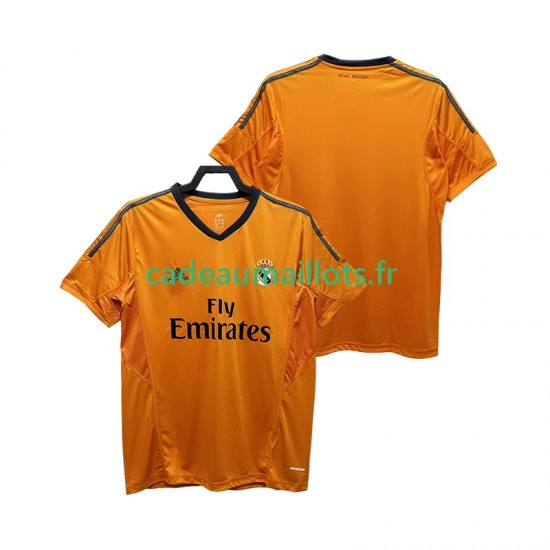 Real Madrid Maillot avec flocage Rétro 3ème 2013 2014 ,Homme MC
