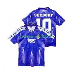 Real Madrid Maillot avec flocage SEEDORF 10 Rétro Extérieur 1996 2004 ,Homme MC