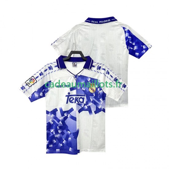 Real Madrid Maillot avec flocage Rétro 3ème 1996 2004 ,Homme MC