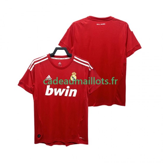 Real Madrid Maillot avec flocage Rétro 3ème 2011 2012 ,Homme MC