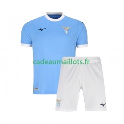 SS Lazio Maillot avec flocage Domicile 2025-2026 ,Tenue Enfant MC