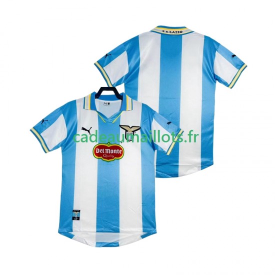 SS Lazio Maillot avec flocage Rétro Domicile 2002 2022 ,Homme MC