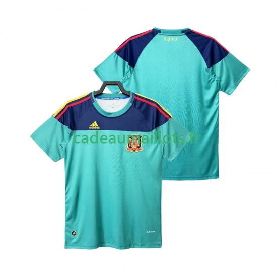 Espagne Maillot avec flocage Gardien Rétro Domicile 2010 ,Homme MC