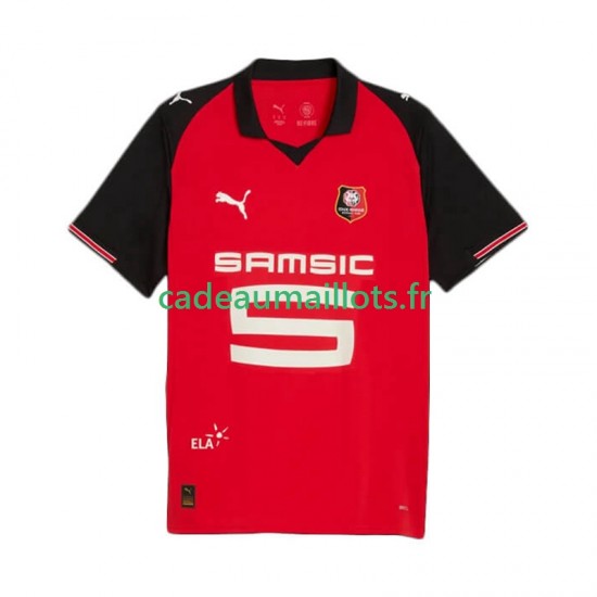 Stade Rennais Maillot avec flocage Domicile 2025-2026 ,Homme MC