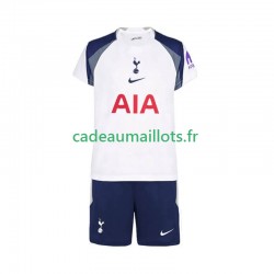 Tottenham Hotspur Maillot avec flocage Domicile 2025-2026 ,Tenue Enfant MC