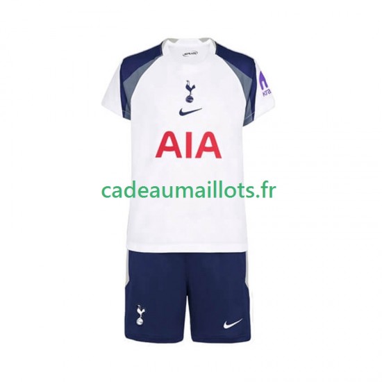 Tottenham Hotspur Maillot avec flocage Domicile 2025-2026 ,Tenue Enfant MC