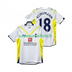 Tottenham Hotspur Maillot avec flocage KLINSMANN 18 Rétro Domicile 2009 2010 ,Homme MC